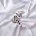 Silver Pretty Duo Ring image 0