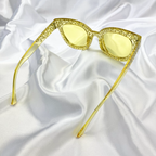 Yellow Clear Star Square Sunglasses image 2