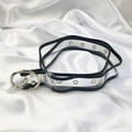 Clear Black Edge Circle Belt image 0
