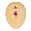 Purple Glitter Belly Bar  image 0