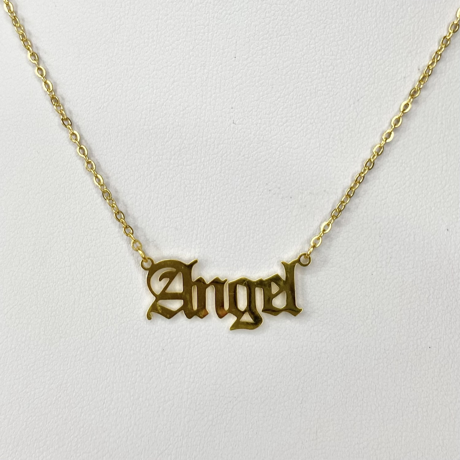 Gold Angel Necklace image 0