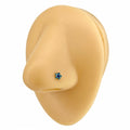 Blue Mini Crystal Flower Nose Stud image 0
