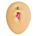 Pink Watercolour Effect Belly Bar  image 0
