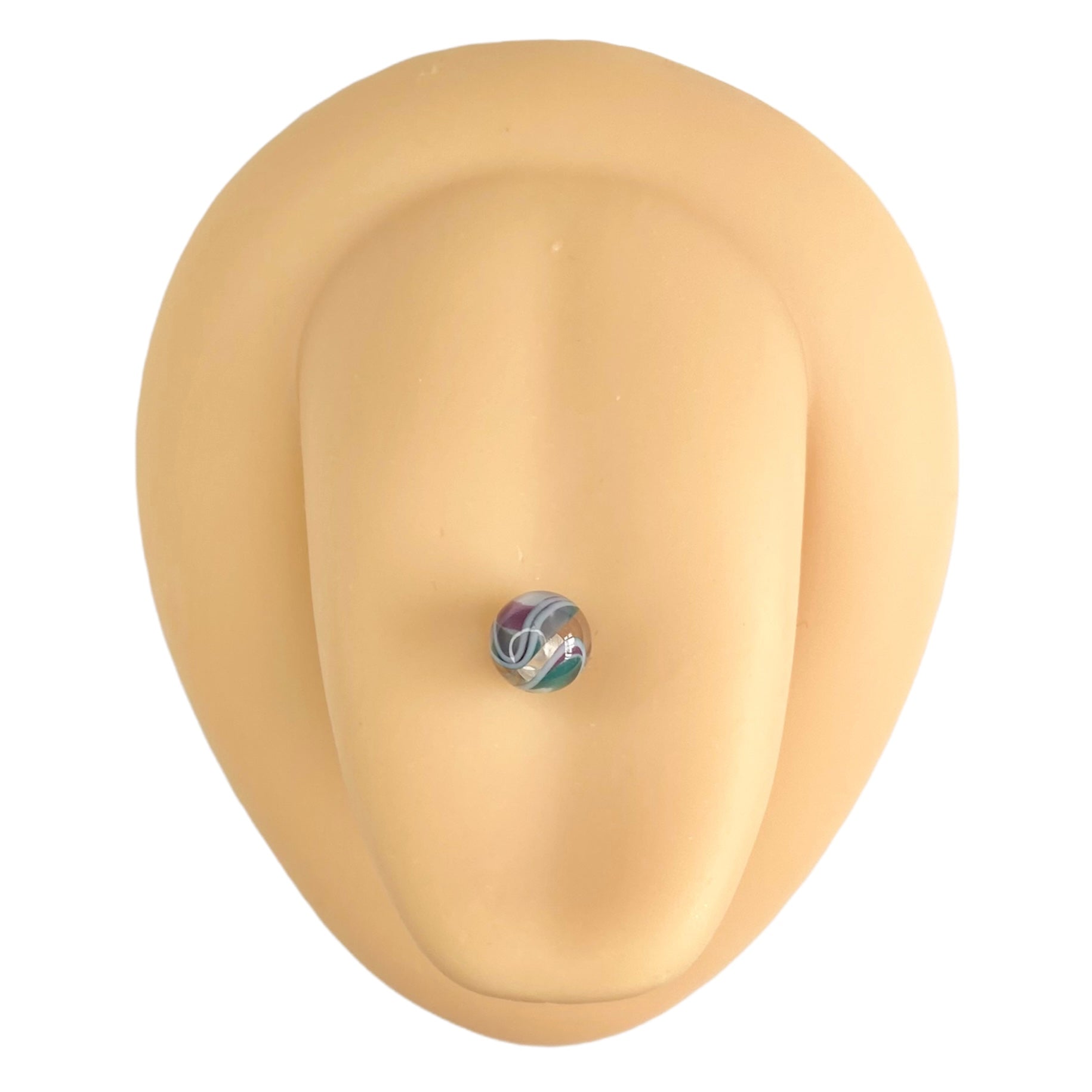 Style 2 Multicolour Marble Effect Tongue Bar image 0