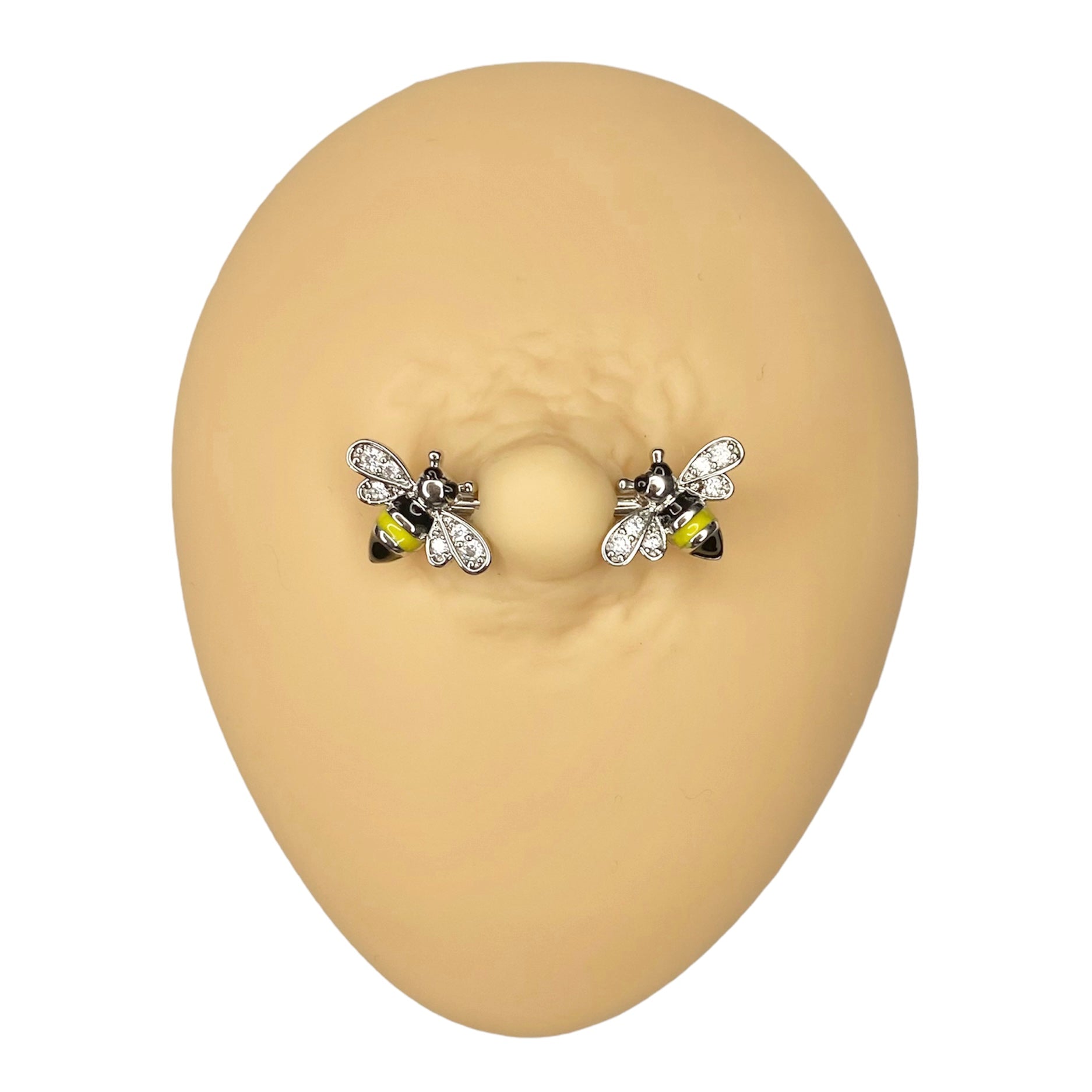 Silver Bee Nipple Bar image 0