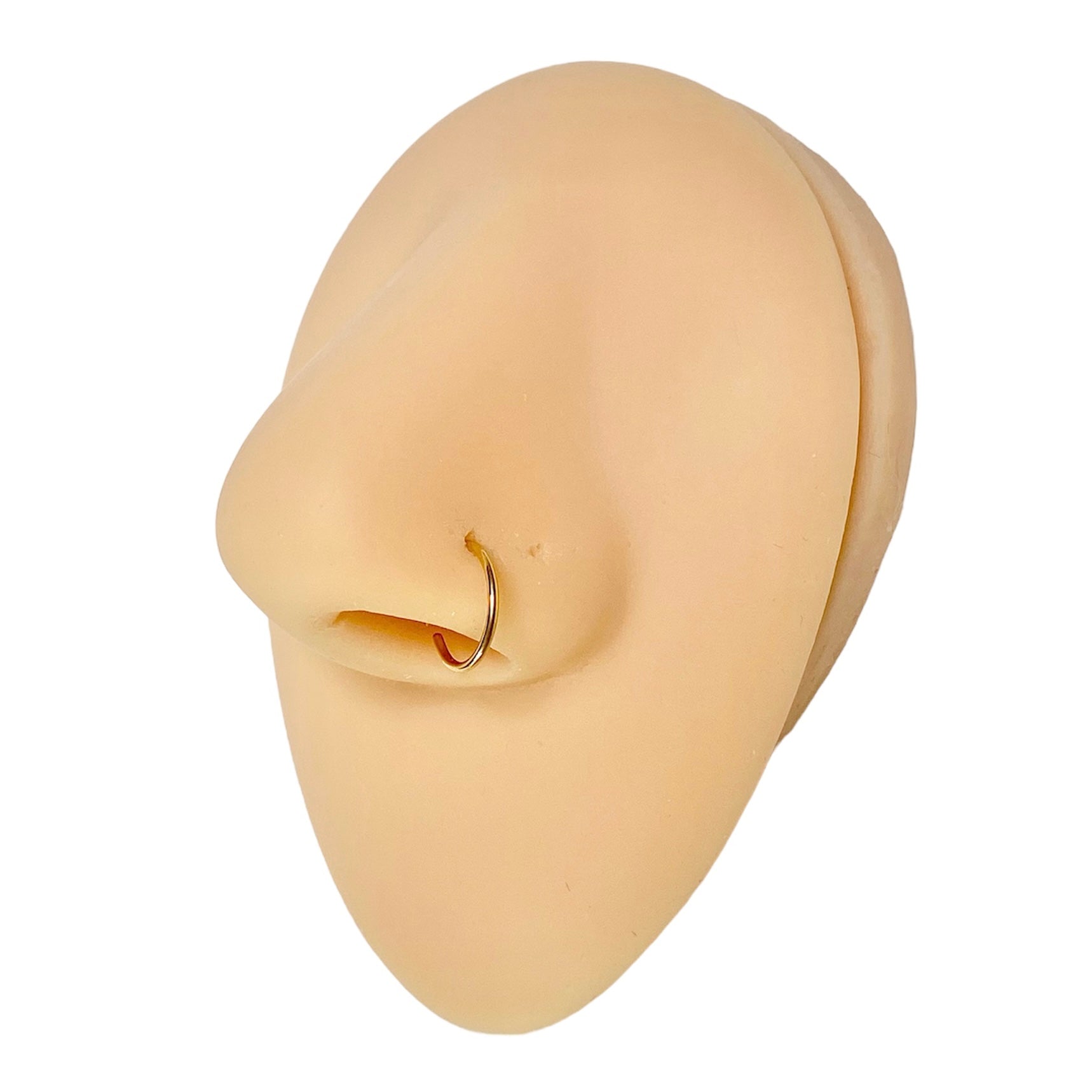 Gold Basic Nose Hoop image 0