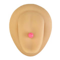 Pink Solid Colour Ball Titanium Tongue Bar  image 0