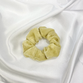 Light Sand Velvet Scrunchie image 0