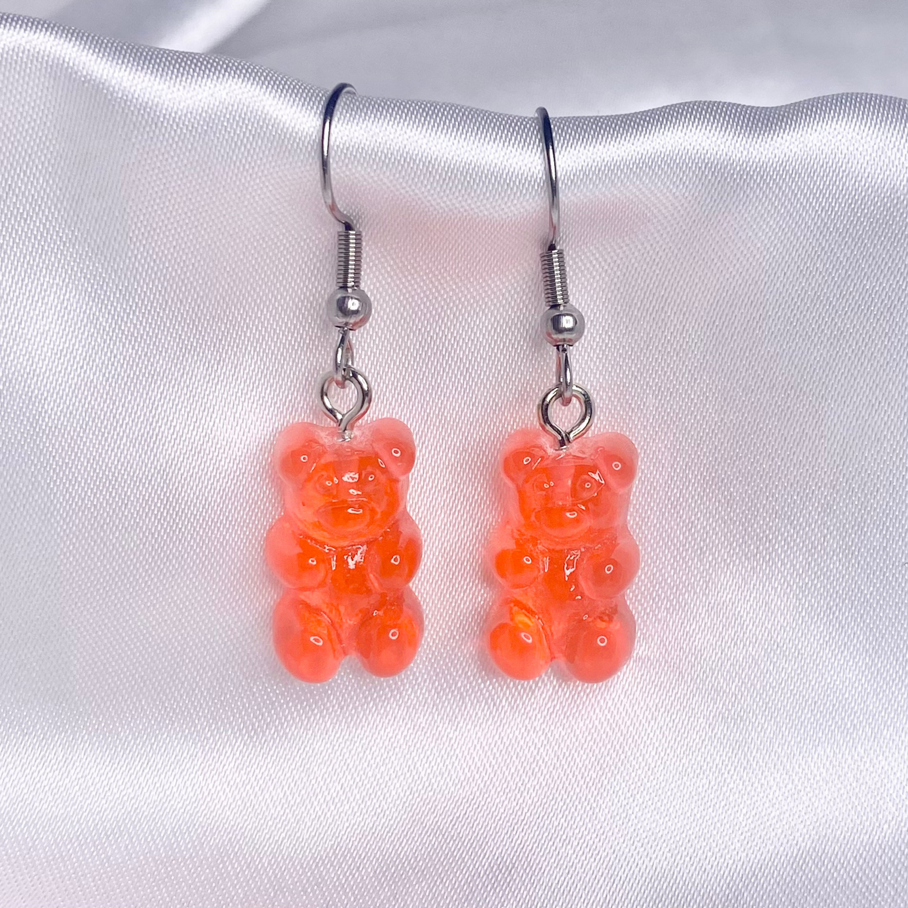 Strawberry Gummy Bear Earrings image 0