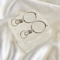 Light Bulb Hoop Earrings image 0