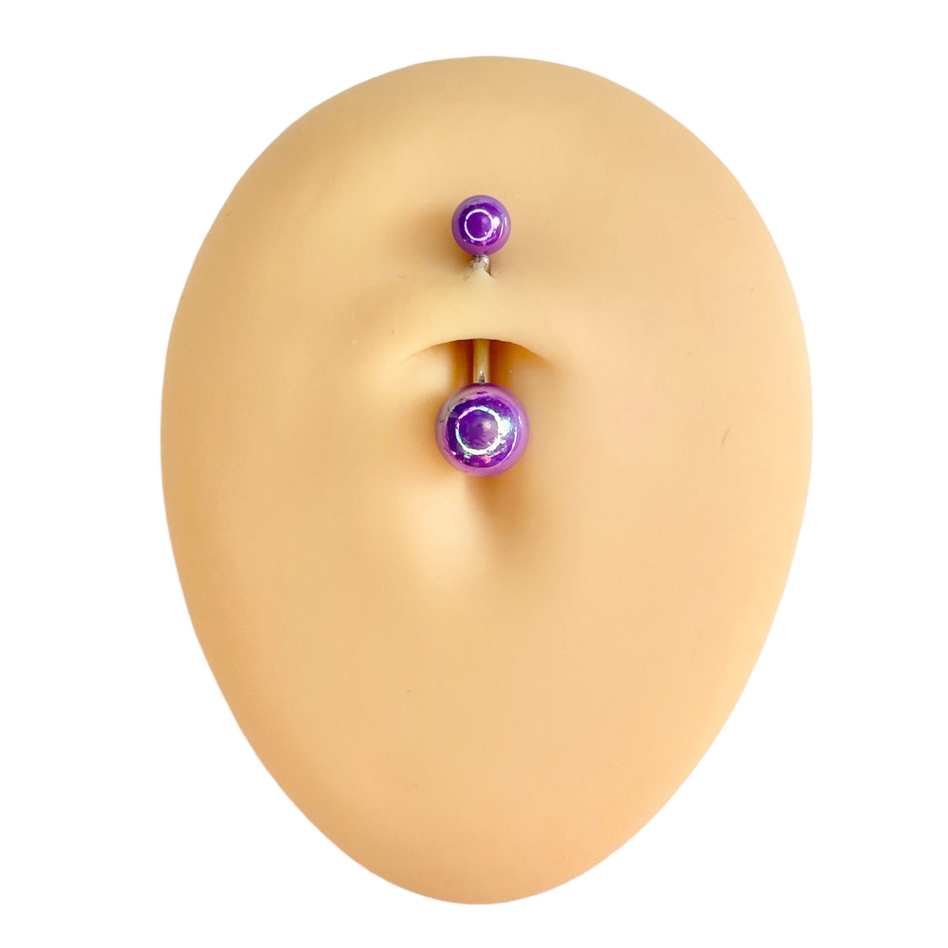 Purple Metallic AB Belly Bar  image 0