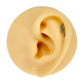 Silver Snake Barbell Stud image 0