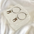 Tooth Hoop Earrings image 0