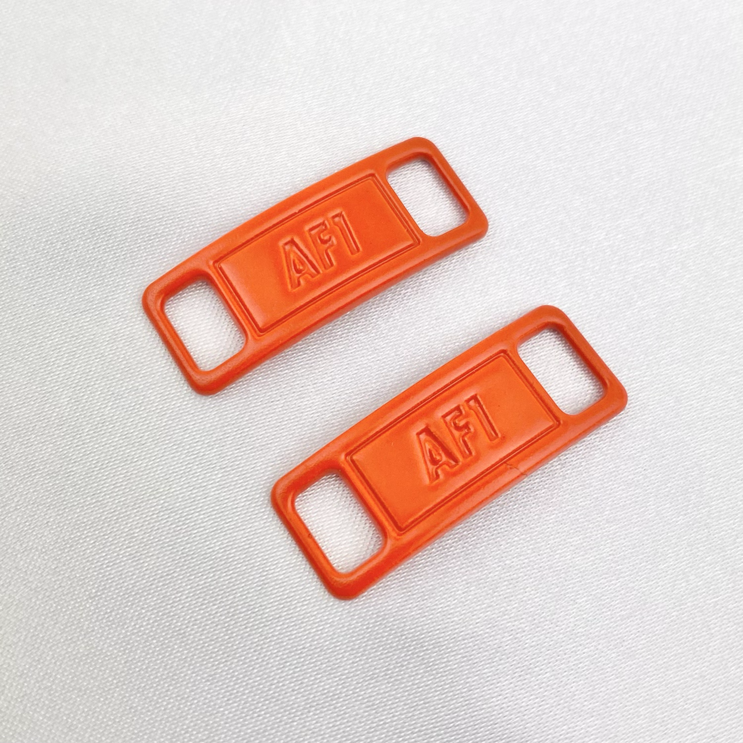 Orange AF1 Shoe Lace Buckle image 0