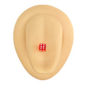 Red Acrylic Dice Tongue Bar image 0