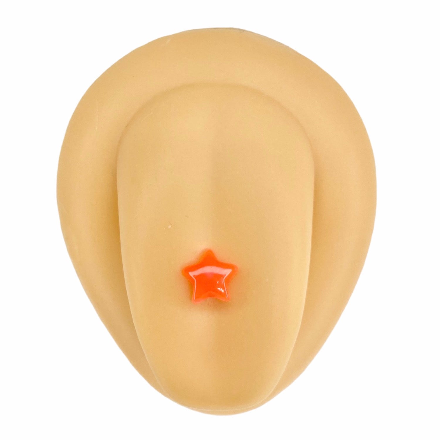 Pink Glow In The Dark Star Tongue Bar image 0