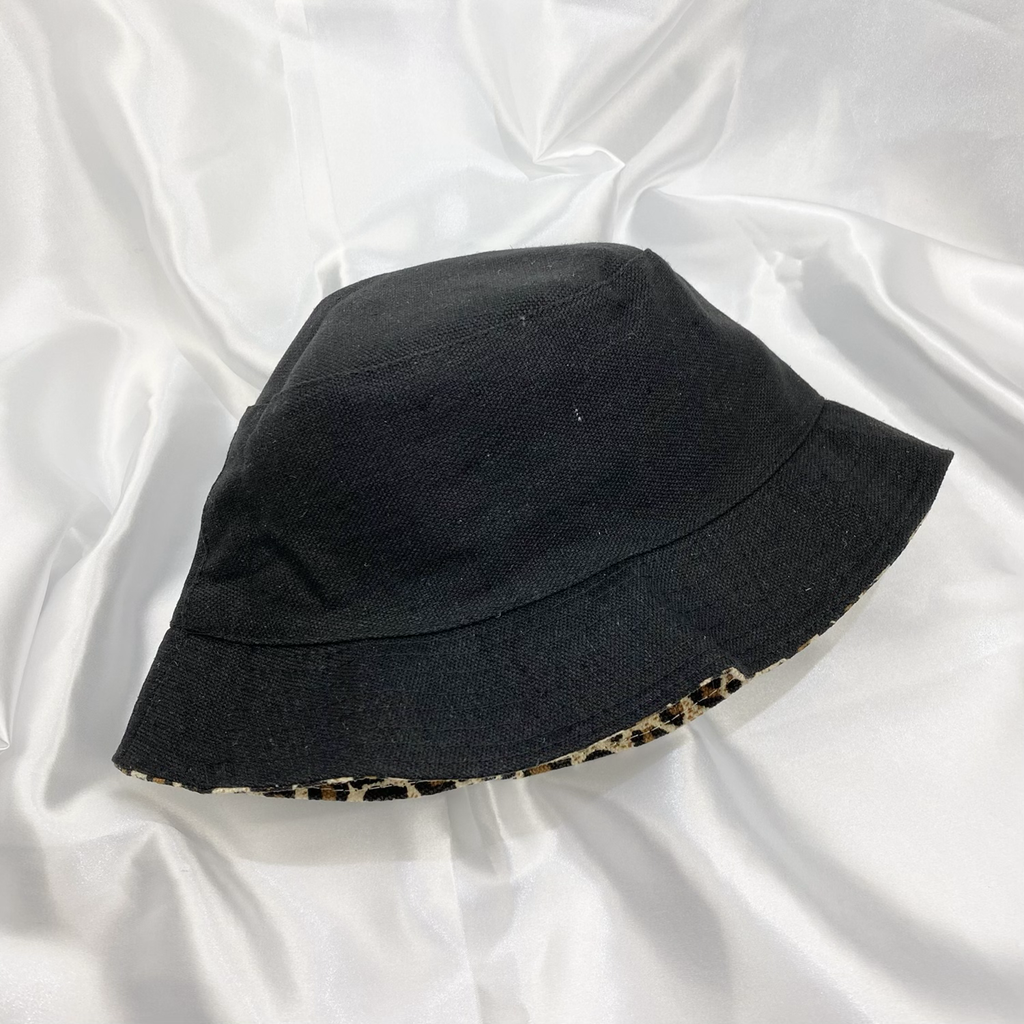 Leopard Print Bucket Hat image 1