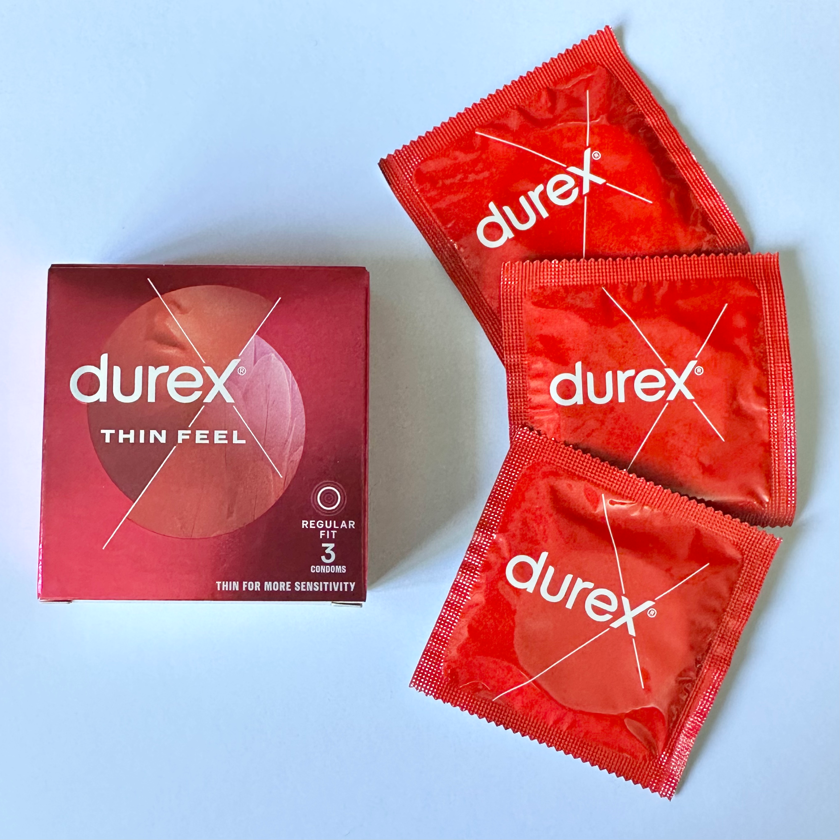 Durex Thin Feel Condoms - 3 Pack image 0