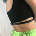Faux Leather Body Harness image 3