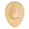 Clear Bio Flex Horseshoe Hoop  image 0