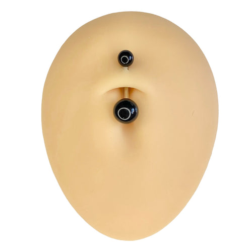 Black Gum Ball Belly Bar  image 0