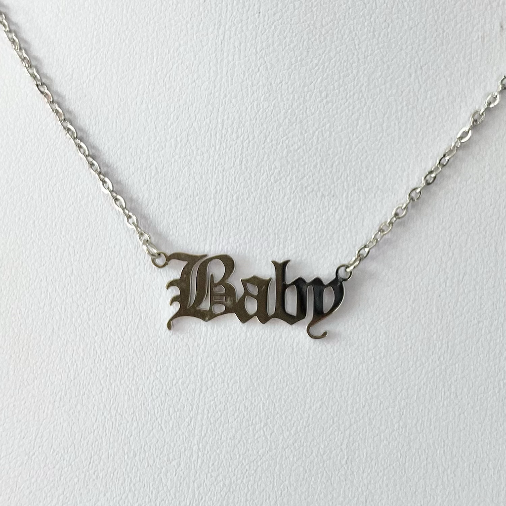 Silver Baby Necklace image 0