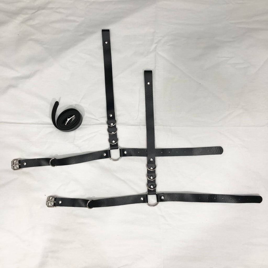 Faux Leather Leg Waist Harness image 3