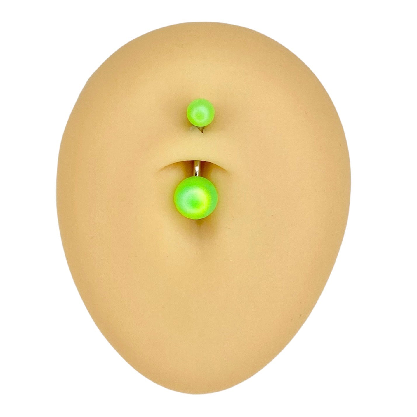 Green Matte Pearlescent Belly Bar  image 0