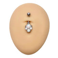 Silver Opal Dream Belly Bar  image 0