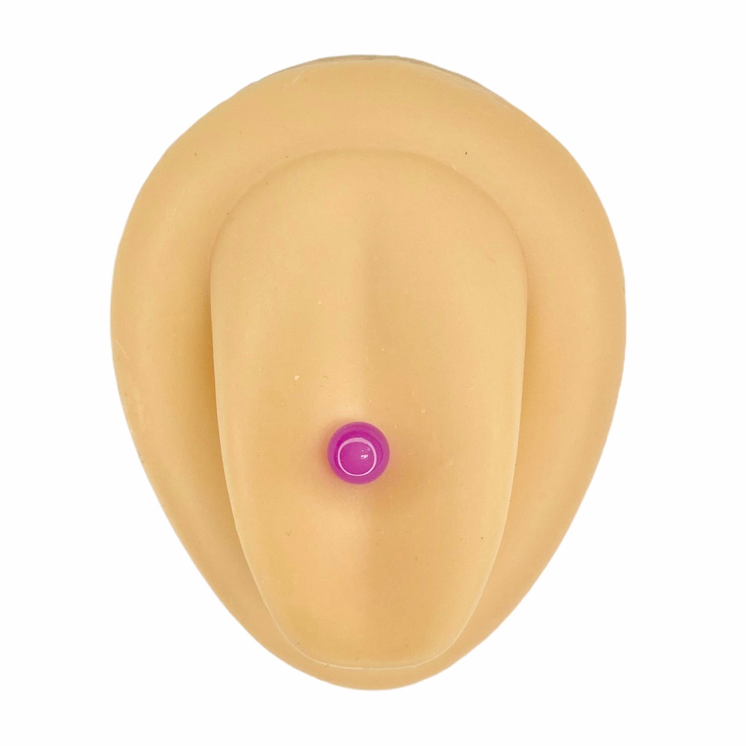 Purple Glow In The Dark Ball Tongue Bar image 0