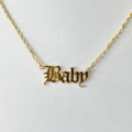 Gold Baby Necklace image 0