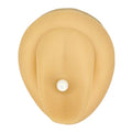 White Matte Pearlescent Tongue Bar image 0