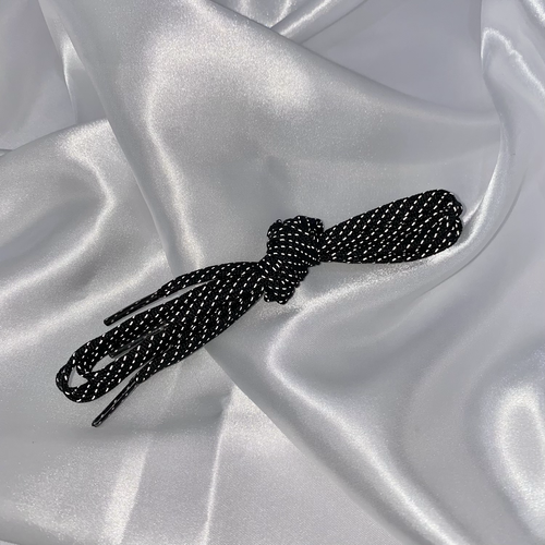 Black Reflective Laces image 1