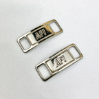 Silver AF1 Shoe Lace Buckle image 0