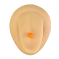 Orange Solid Colour Ball Titanium Tongue Bar  image 0