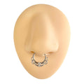 Silver Royal CZ Bendable Hoop  image 0