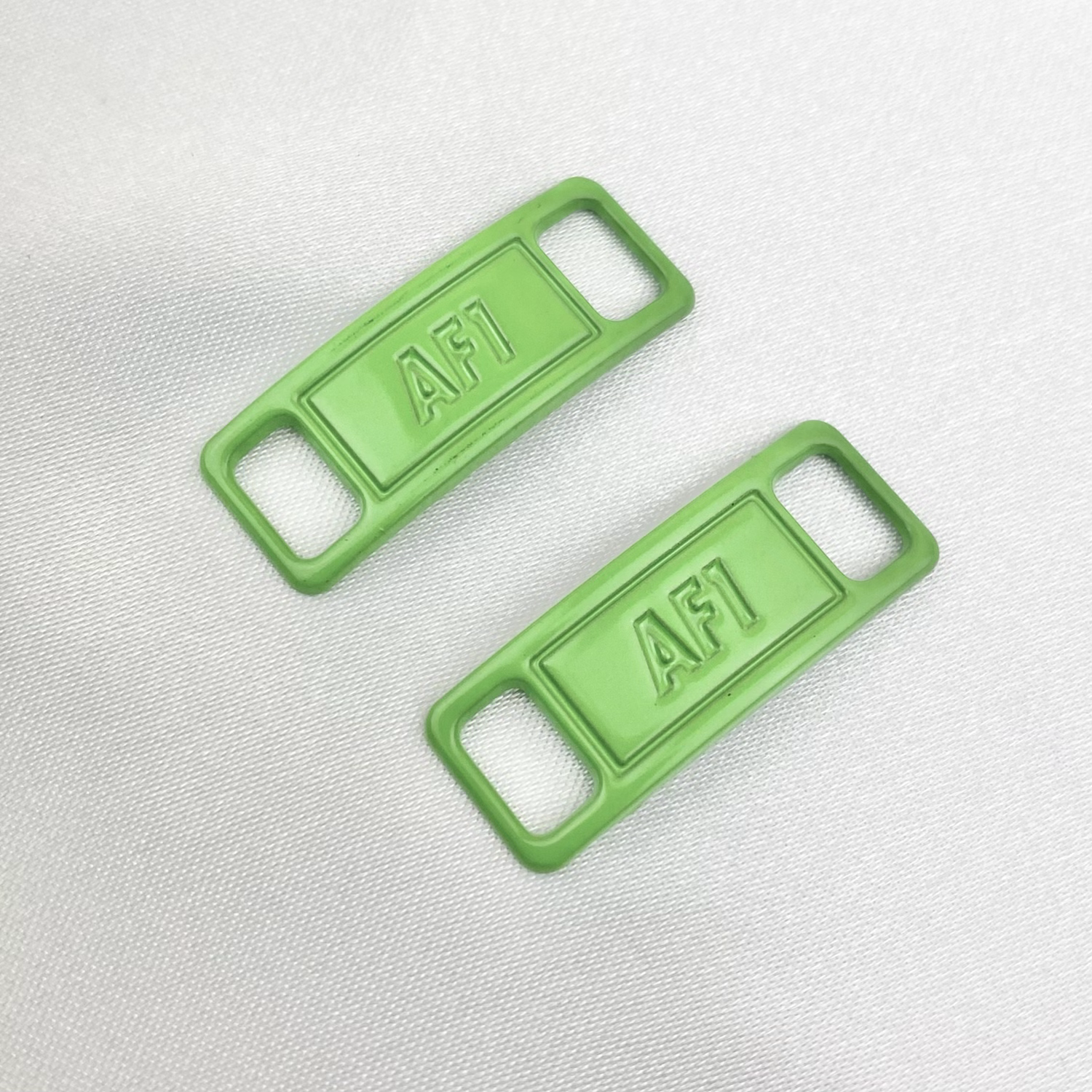 Green AF1 Shoe Lace Buckle image 0
