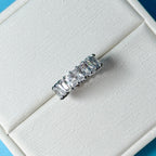Silver Crystal Crush Ring image 1