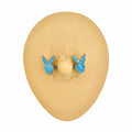 Blue Opal Glitter Playboy Nipple Bar image 0
