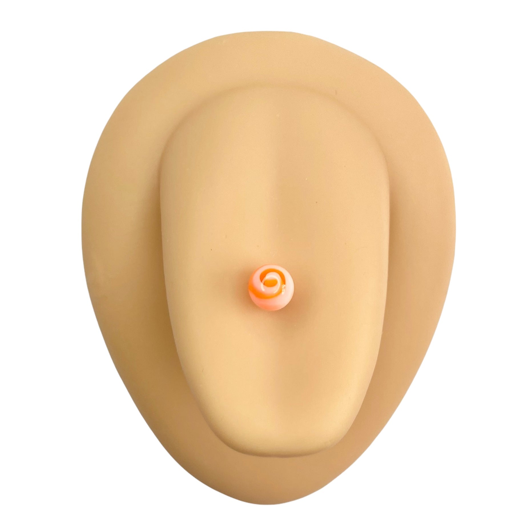 Orange Swirl Tongue Bar image 0