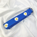 Blue Flower D Ring Belt image 0