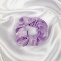 Very Light Purple Velvet Scrunchie image 0