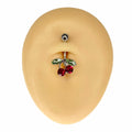 Crystal Cherry Belly Bar  image 0