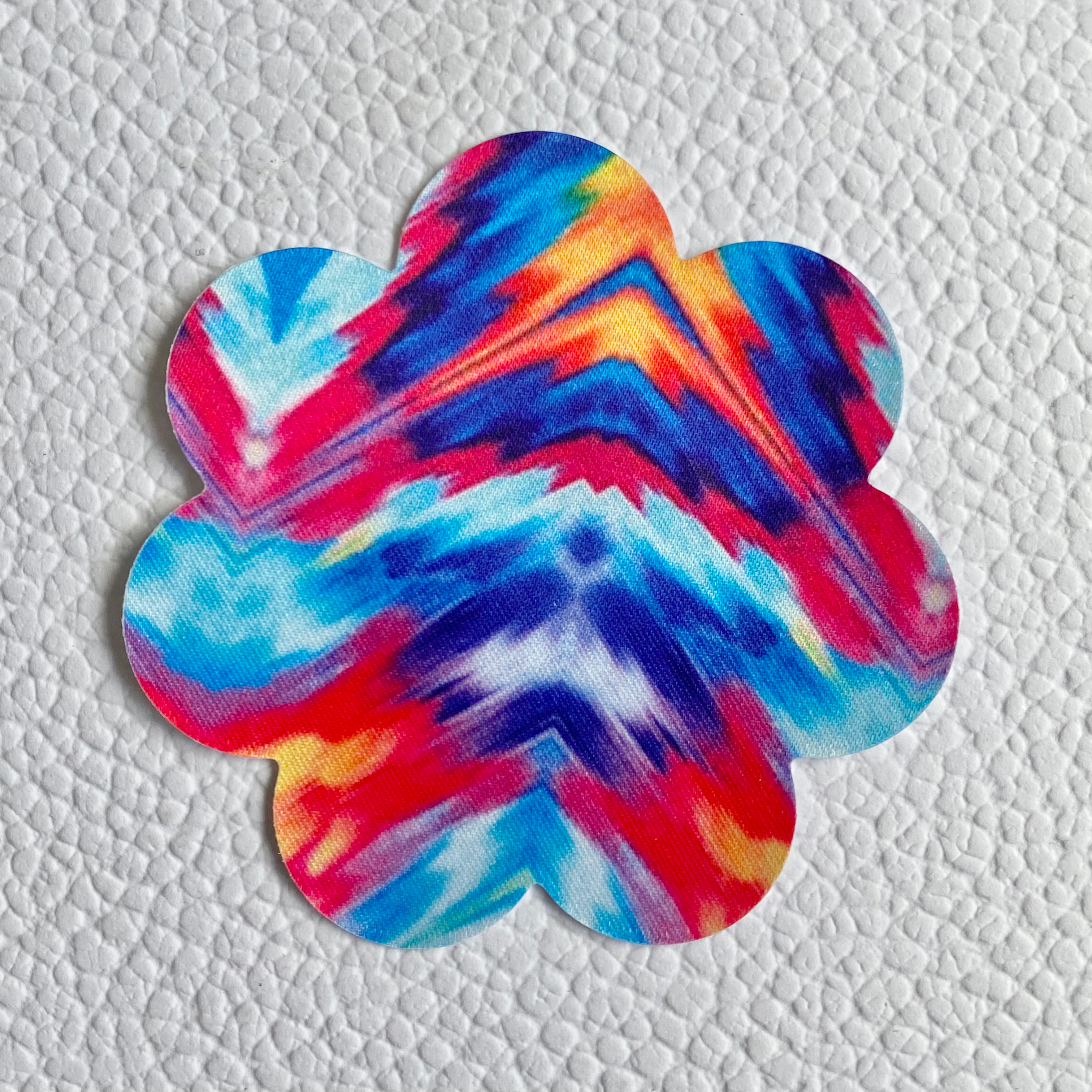 Tie Dye Flower Nipple Covers image 0