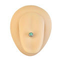 Green Opalite Crystal Tongue Bar image 0