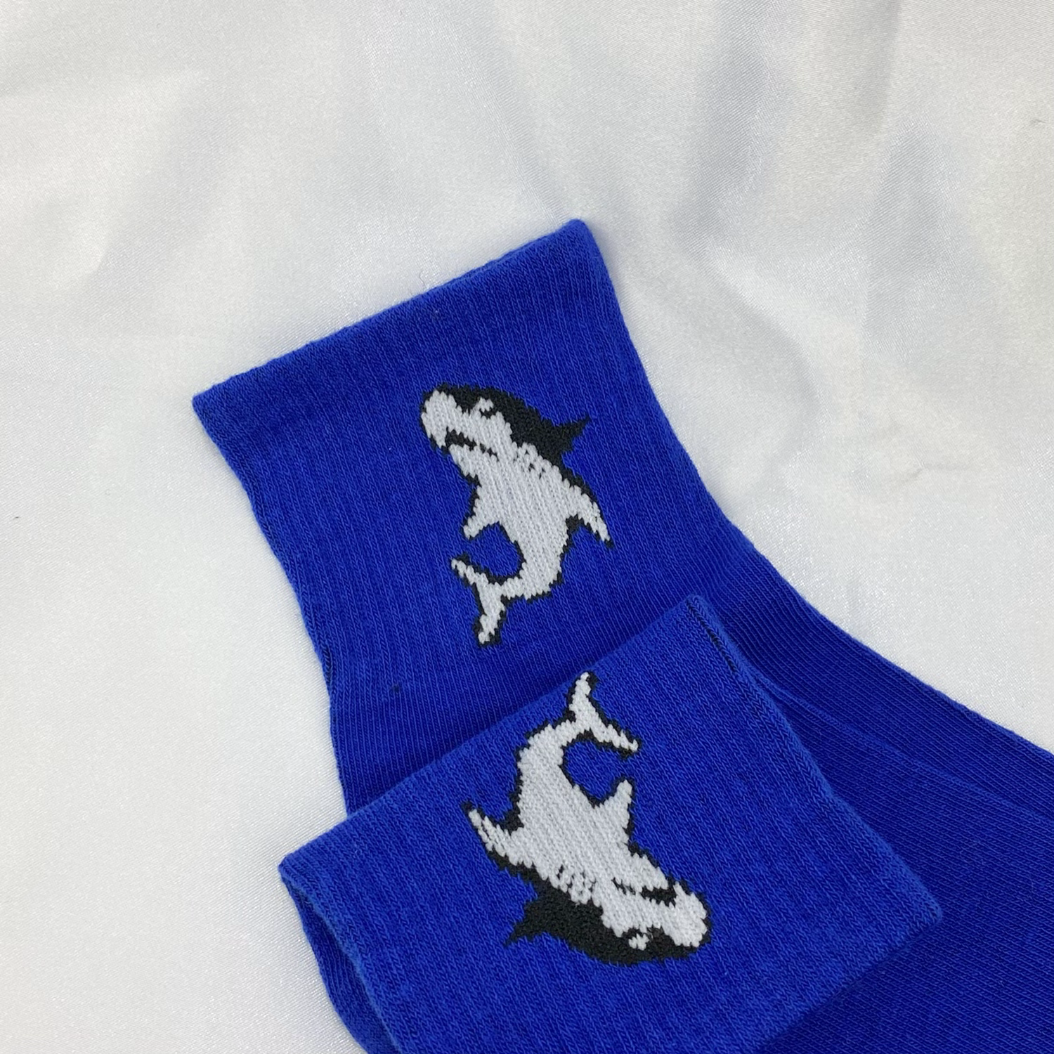 Blue Shark Socks image 1