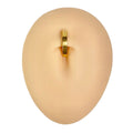 Gold Hinged Belly Bar  image 0