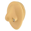 Silver Playboy Nose Hoop image 0