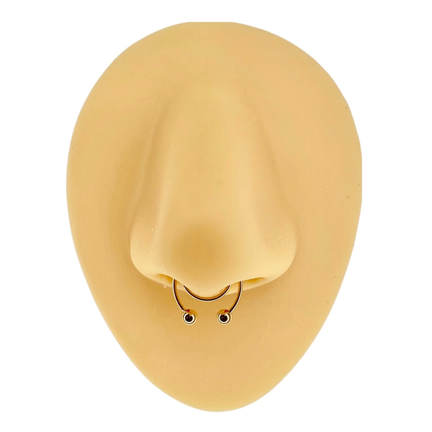 Gold Fake Septum Horseshoe  image 0