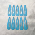 10x Blue Hair Clips  image 0